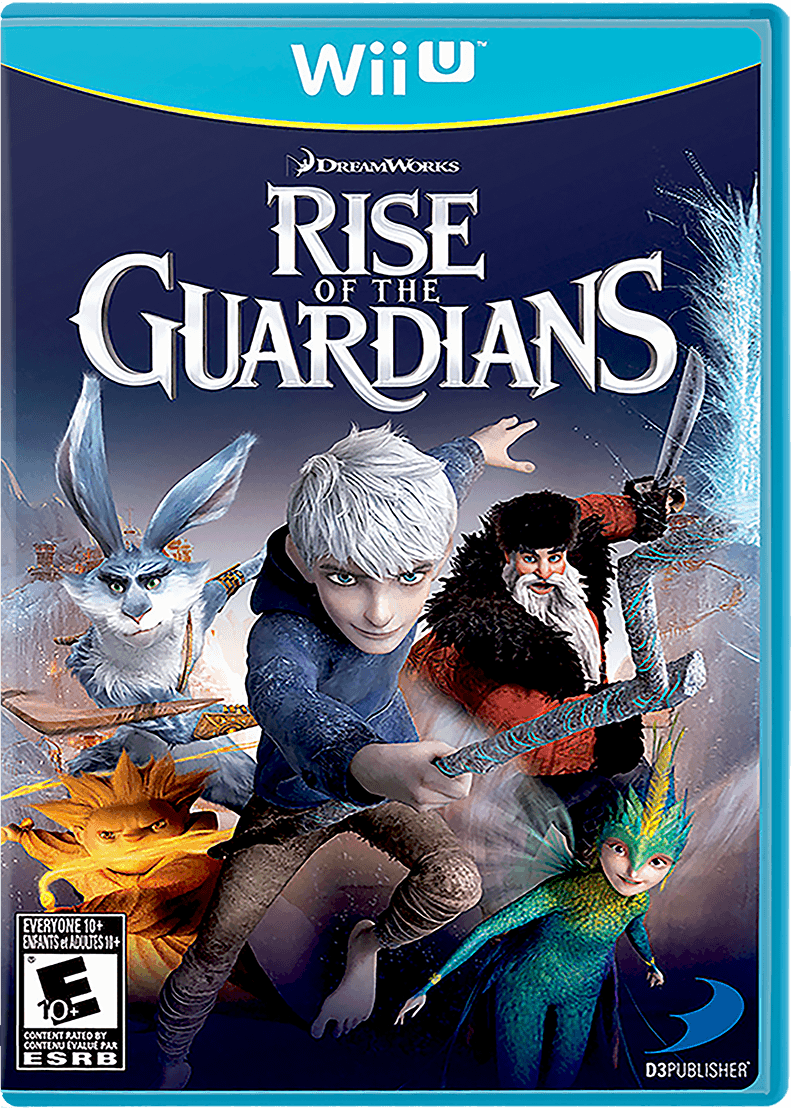 Rise Of The Guardians box art for Wii U